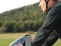 It almost looks like it could have a dashboard in front of the rider...