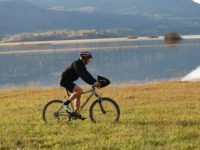 We are not sure how much testing has been done with it off-road but it looks OK over grassy fields