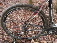 Kenda Happy Medium on Fulcrum Racing Quattro in the mud