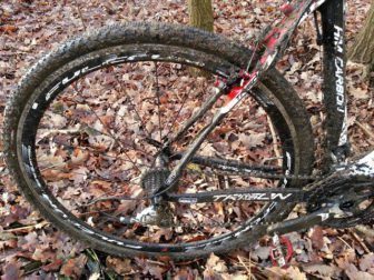 Kenda Happy Medium on Fulcrum Racing Quattro in the mud