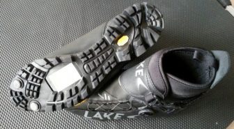 Profile of boot from above is not as huge as from the side, which helps on the bike