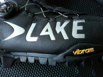 Lake and Vibram logos are prominent though overall styling is right subtle