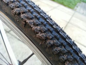 Small Block Eight tread looks like that of a hybrid tyre