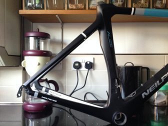Rear triangle is aero and stiff