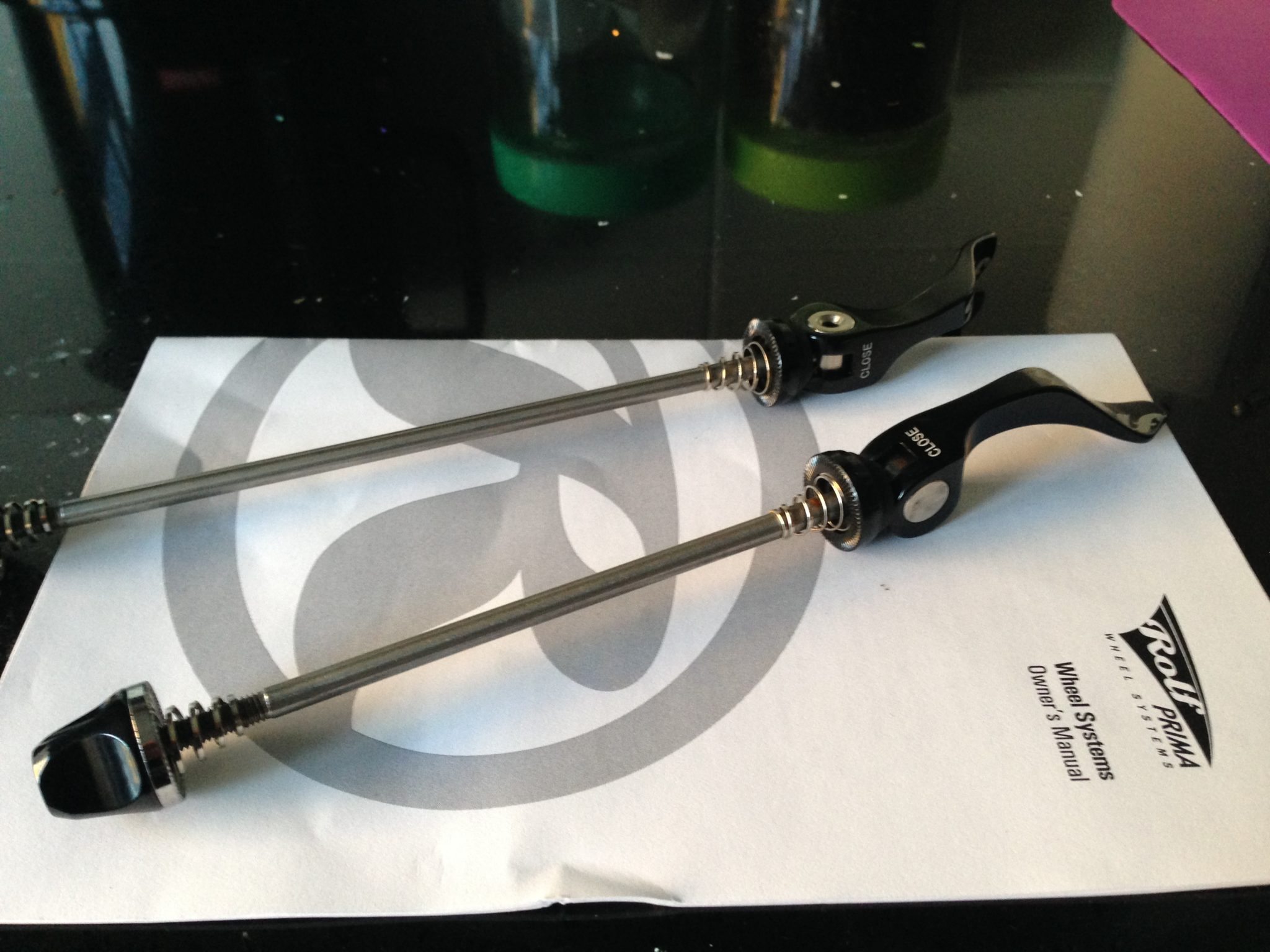 Titanium skewers are a nice touch.