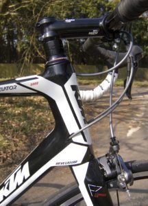 Heavily reinforced headtube