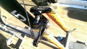 Tektro cantilevers, simple and easy to adjust, just what a 'cross racer needs