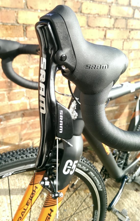 SRAM Apex not this testers favourite, but it gets the job done