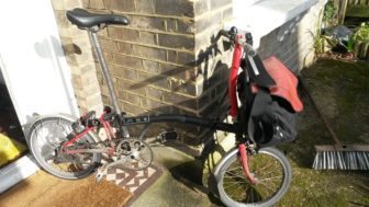 Brompton and S-bag - perfect commuting combo?