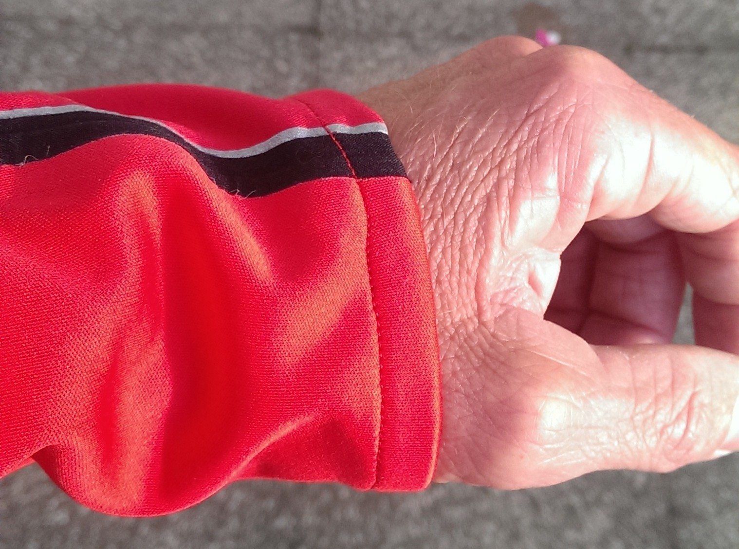 Cuffs are snug