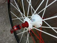 Forgiato rear hub is very tidy