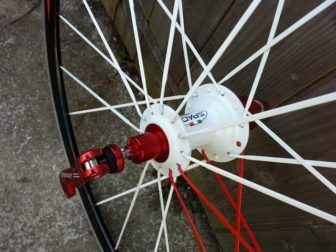 Forgiato rear hub is very tidy