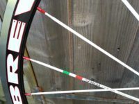 Colourful rim, spoke and hub