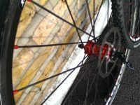Front hub and rotor