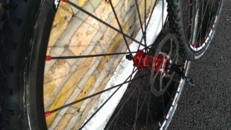 Front hub and rotor
