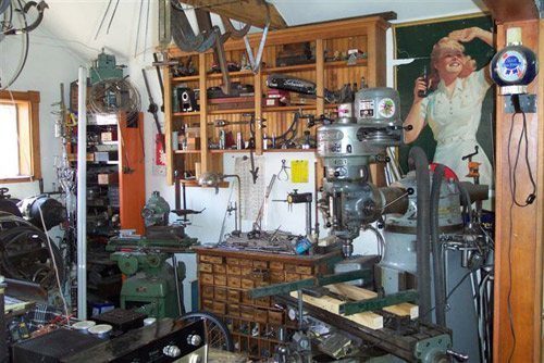 Ron's Durango Garage workshop