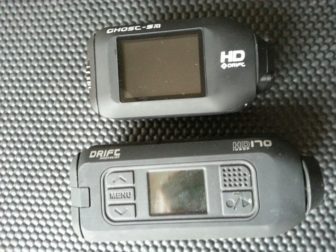 The new Ghost series is much more compact than older Drift cameras