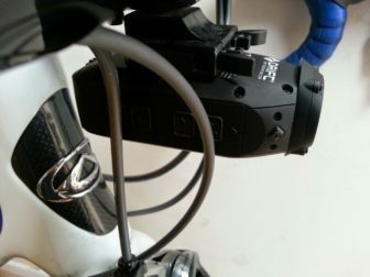 Compact Drift does not look out of place upfront on any super bike and lens can be rotated to cope with all mounting positions