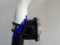 The See.Sense intelligent bike light mounted on a seatpost