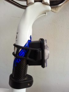 Side on it looks quite big but is actually very compact and, importantly, unobtrusive