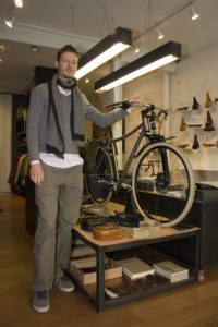 Darren Crisp was visiting B1866 to talk to customers about custom builds