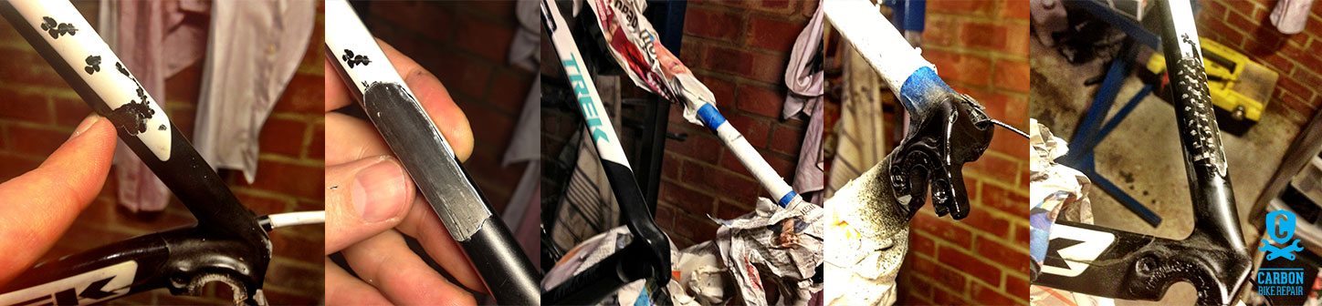 Trek Madone repair to rear stay