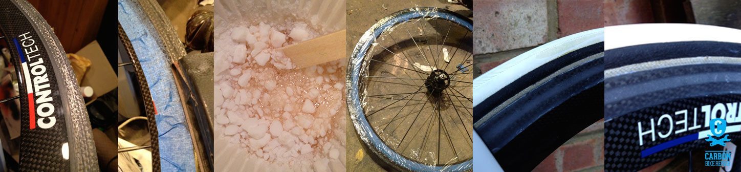 Carbon wheels can be fixed