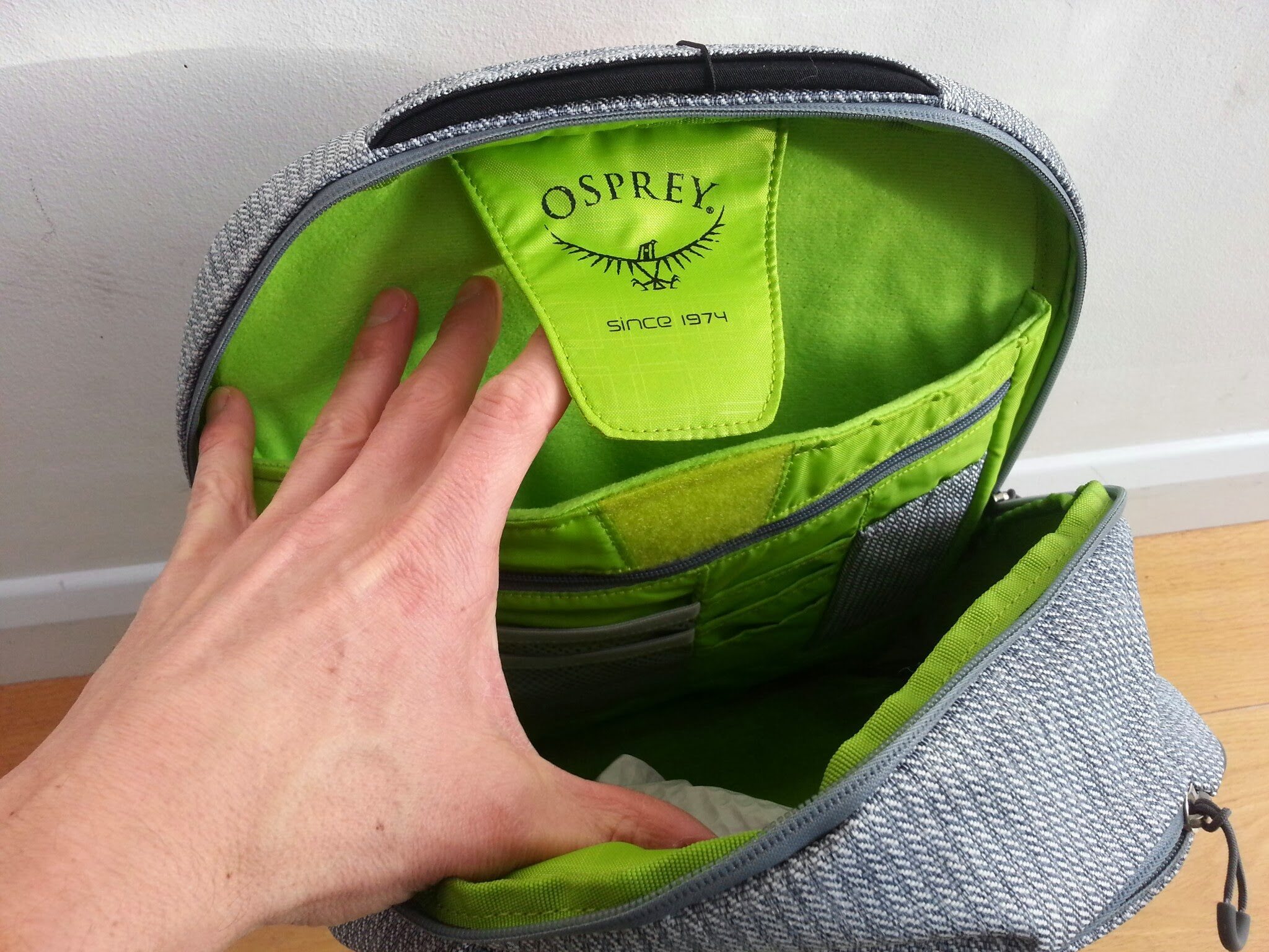 Multiple organisational compartments