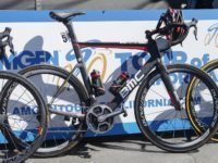 Taylor Phinney's TMR01 before the stage
