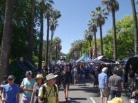 Amgen Tour of California's Lifestyle Festival - packed with people all day