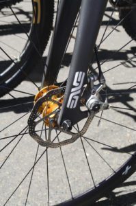 Enve Fork and Avid Disk on Boo road bike