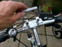 ...before being clamped by the same quick release lever.