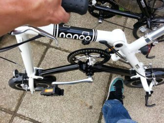 ...as the frame drops into place under its own weight.