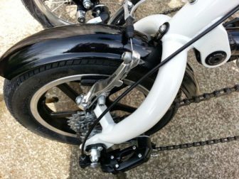 7-speed block and Shimano Tourney rear mech