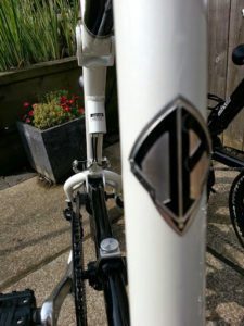 Bikes look cool, particularly the white, but there's a range of colour options to suit all tastes.