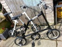 The black Nanoo has gone to Ed Owen who usually commutes on board a Brompton...