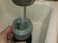 Filling the Flexr bottle