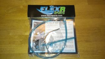Flexr also included their Remote Bike Hydration Kit