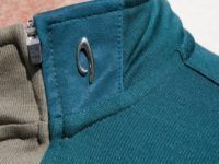 Isadore Asymmetric Jersey collar detail
