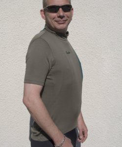 Isadore Asymmetric Jersey side view