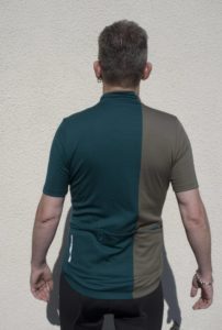 Isadore Asymmetric Jersey rear view