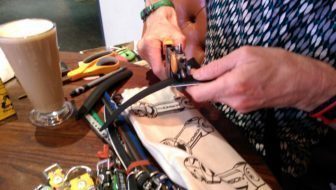 Craig can customise a belt anywhere