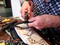 ...so as to fit its very slim owner!