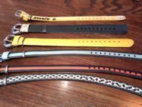 Buckit offer a range of wrist belts, which could also double as watch straps or cat collars!