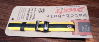 Colourful Vredestein watch belt