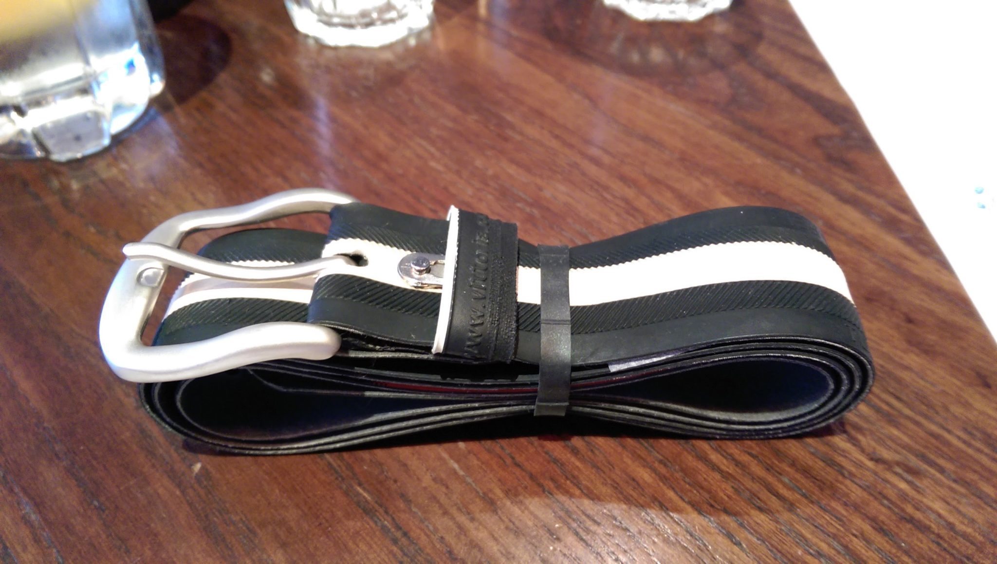 Buckit Belts - upcycled tyres made into fashion accessories