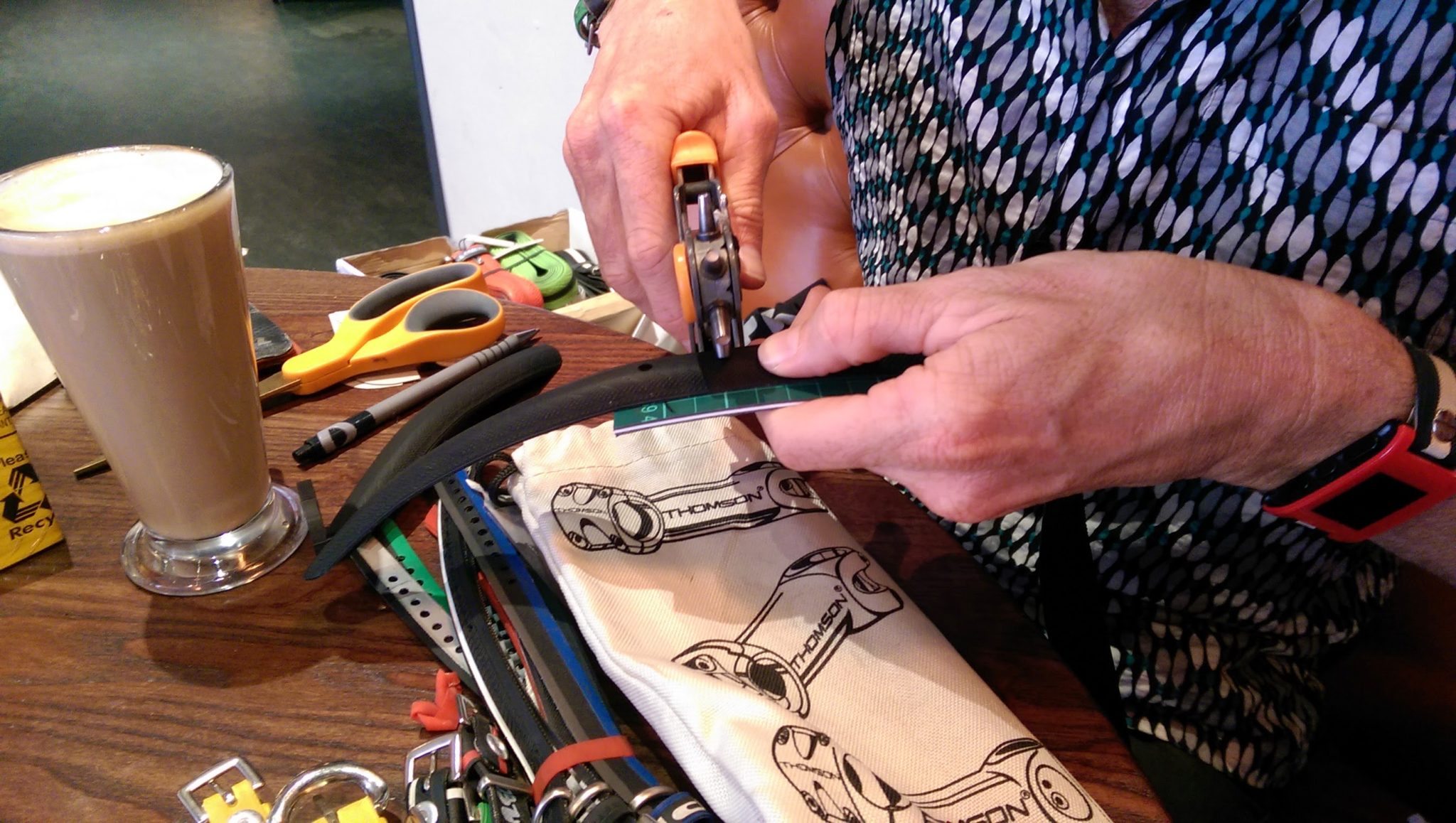 Buckit Belts are totally handmade...