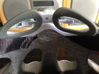 Mixino is very adjustable even down to the rear supports