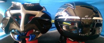 There's definitely more daylight at the back of the Ionos helmet but the exhaust ports of the Air Attack are certainly not small