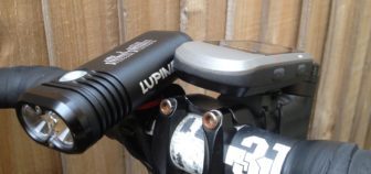 Piko mounted next to the Garmin